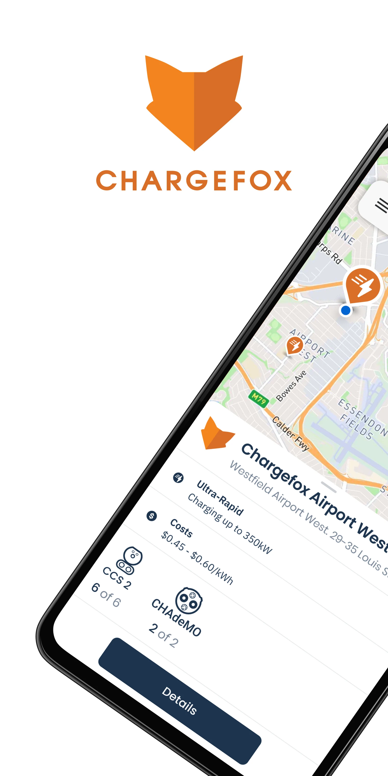 Chargefox: EV Charging Network screenshot